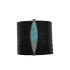 Kingman Turquoise Python Cuff 2