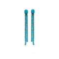 14k Turquoise Dangle Earrings
