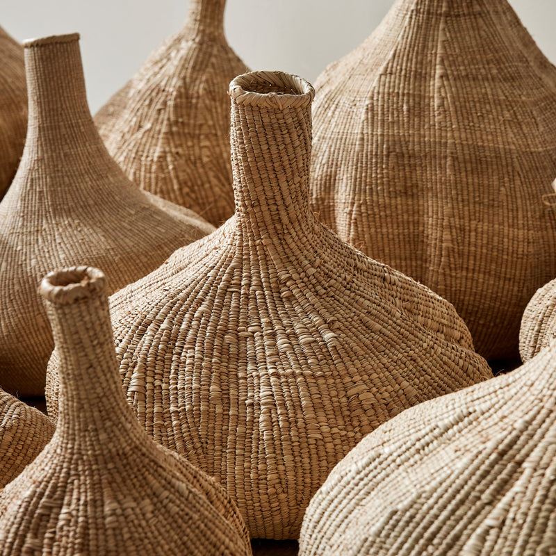 Long-Necked Ilala Garlic Gourd Basket