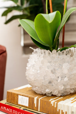 Quartz Bowl Vase