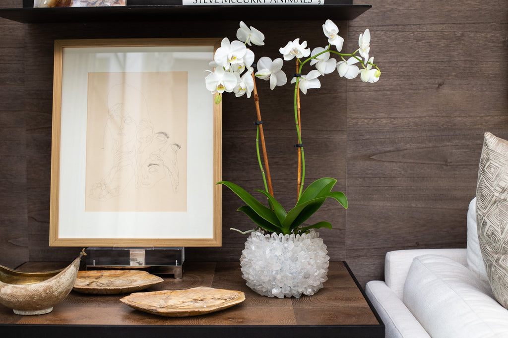 White Quartz Vase