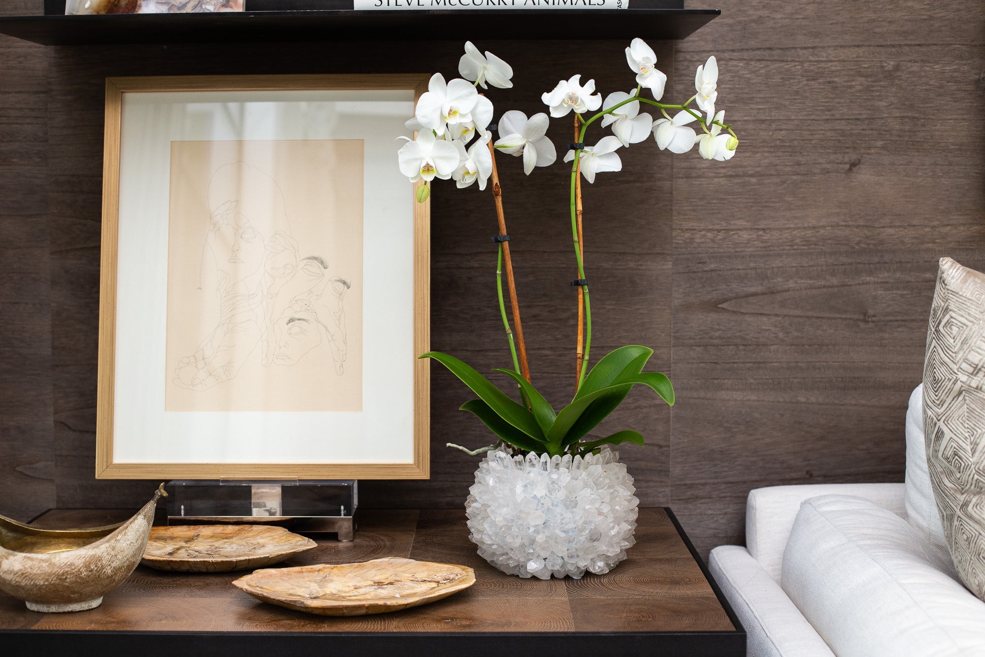 White Quartz Vase