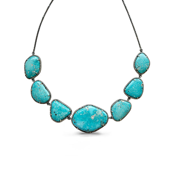 Kingman Turquoise Choker