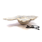High Polished Gray Gold Onyx Bowl