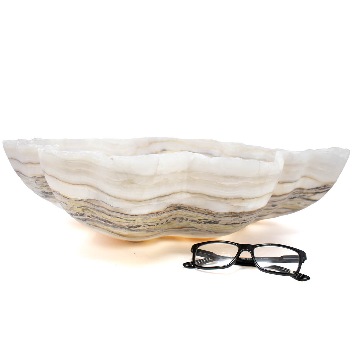 Pearlescent Onyx Vessel