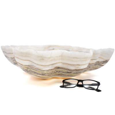 Pearlescent Onyx Vessel