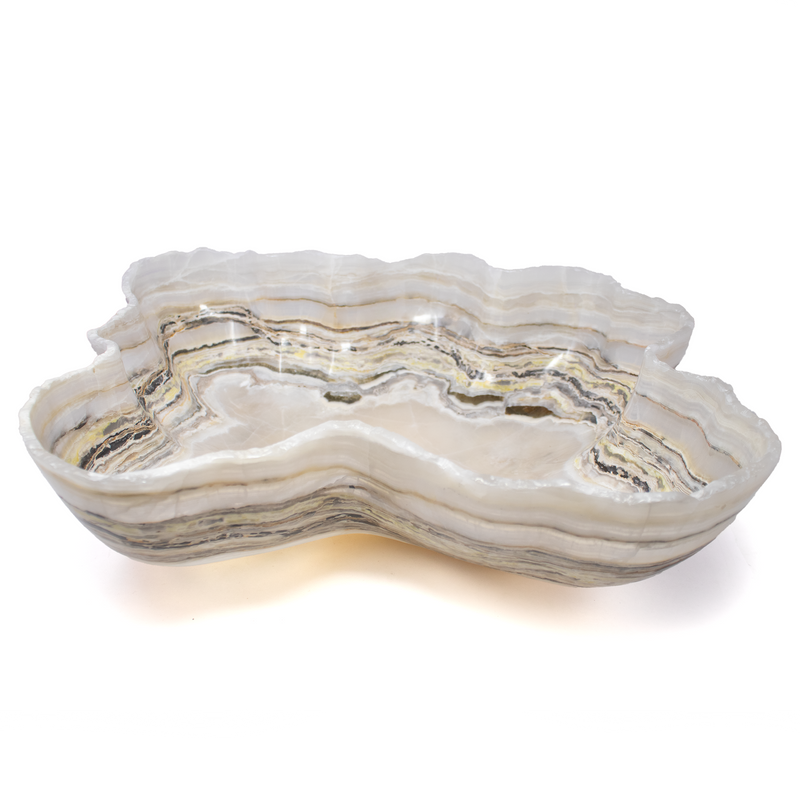 Pearlescent Onyx Vessel