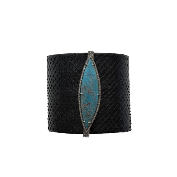 Morenci Turquoise Python Cuff