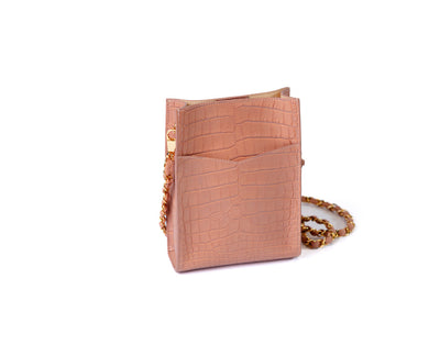 Rectangle Alligator Purse