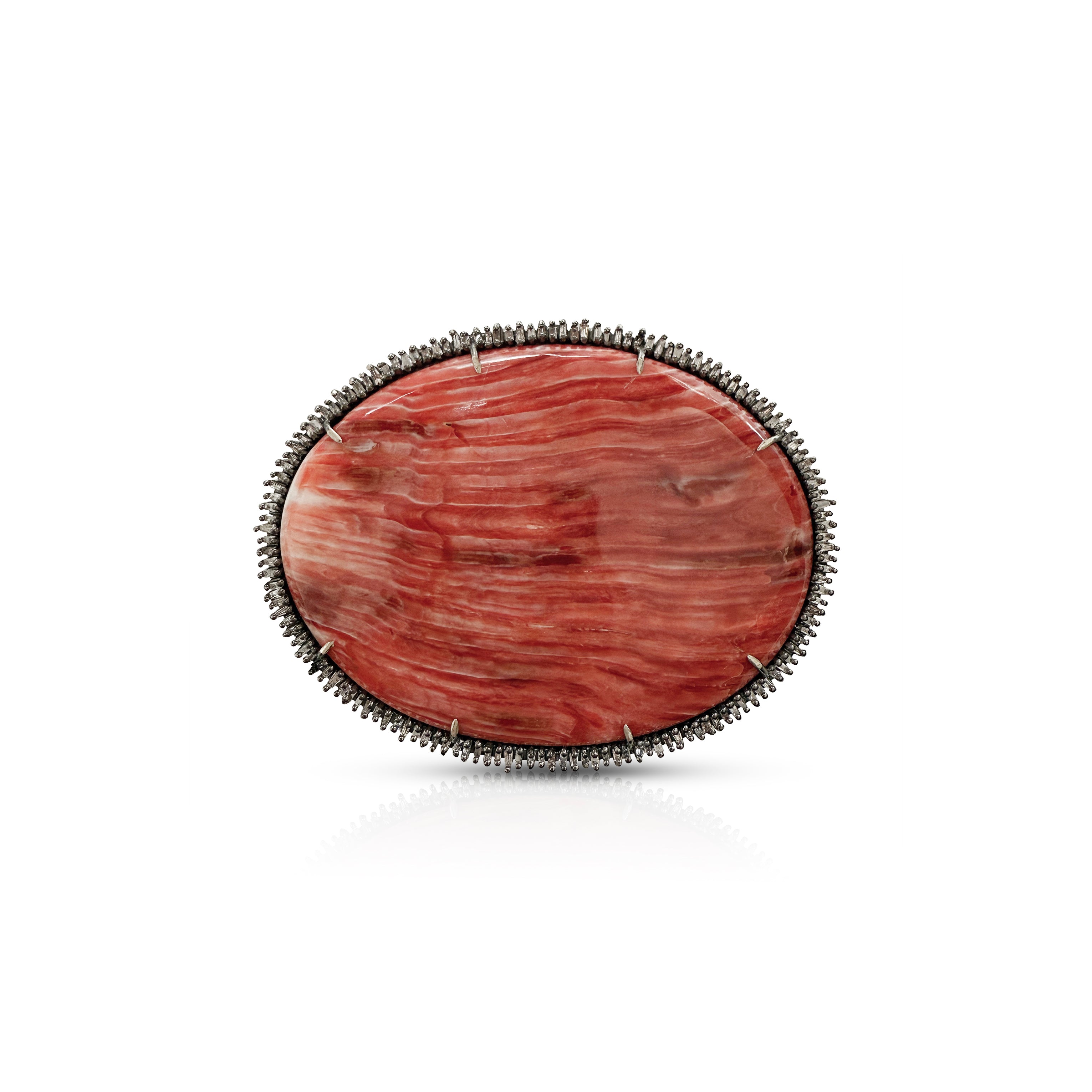 Spiney Oyster Shell Belt Buckle