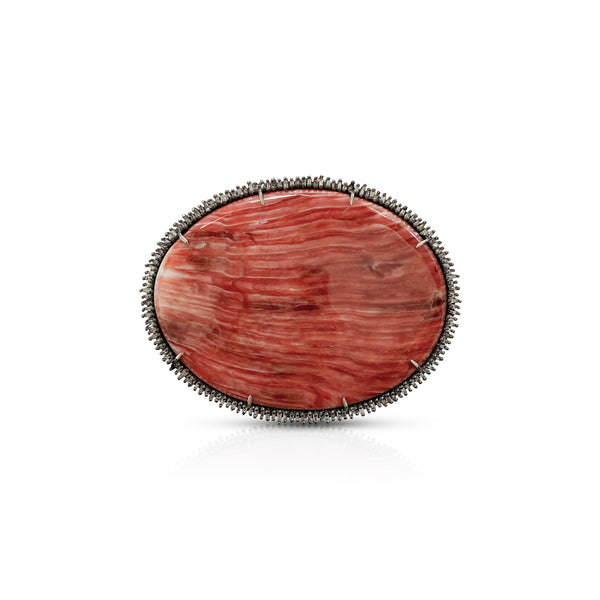 Spiney Oyster Shell Belt Buckle