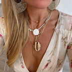 Sand Dollar and 14k Diamond Spike Charm