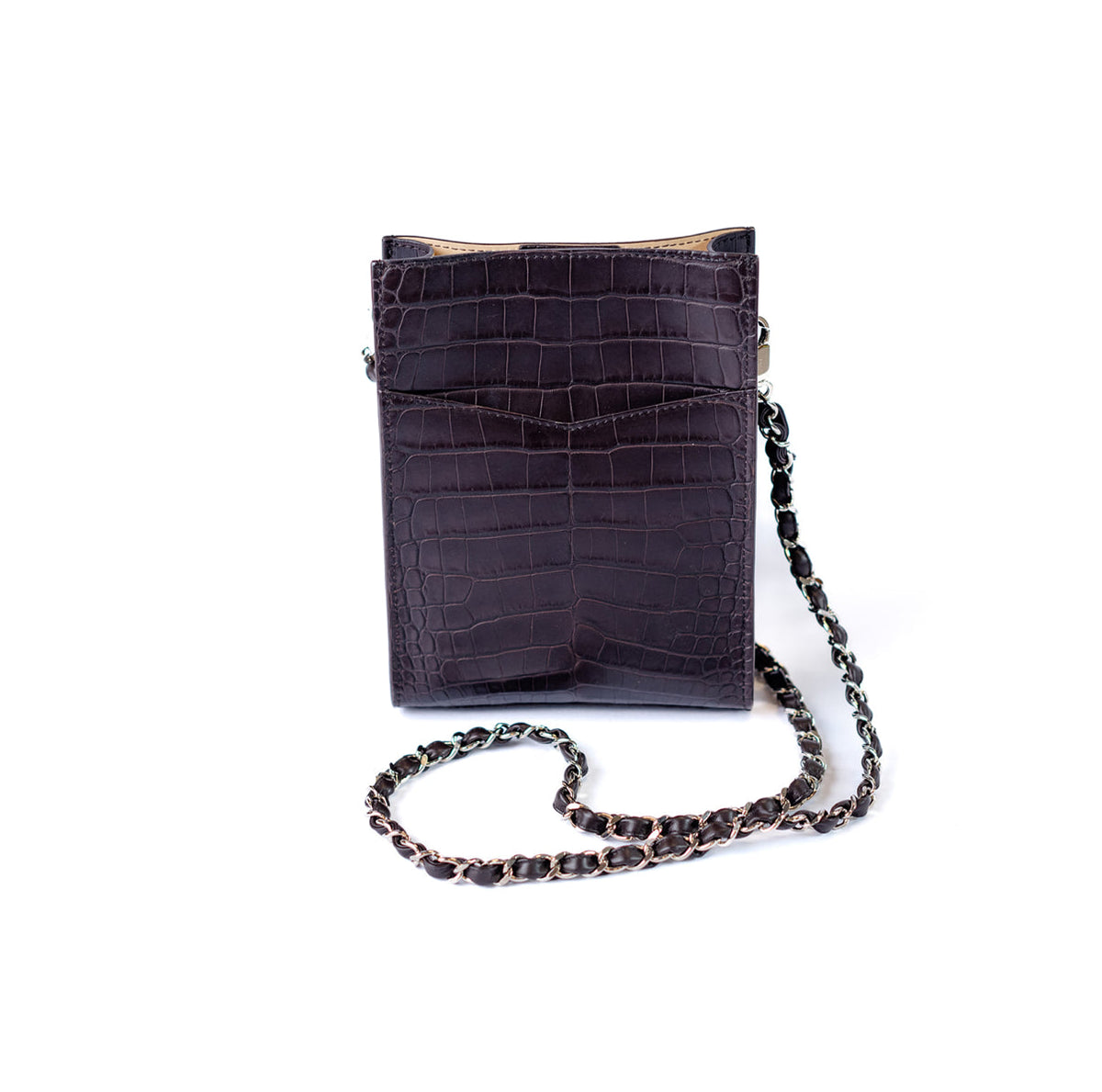 Rectangle Alligator Purse