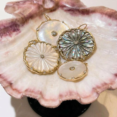 Natural Decorative Shell Ring Dish