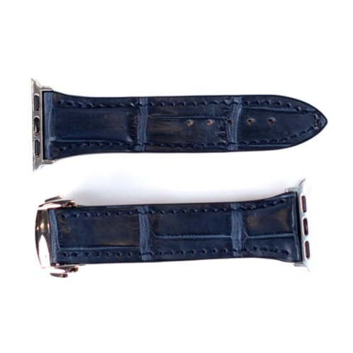 Apple Watch Band, Navy Alligator