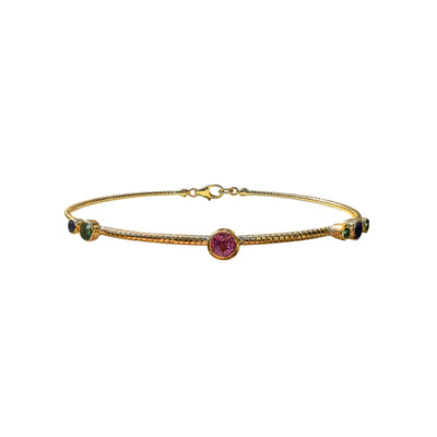 14k Flex Sapphire Bracelet