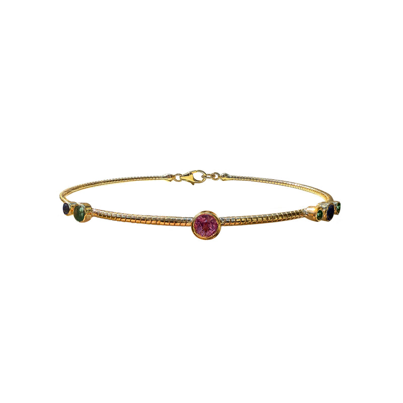 14k Flex Sapphire Bracelet