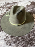 H+H Washed Green Felt