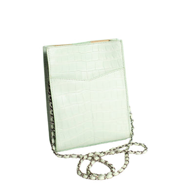 Rectangle Alligator Purse