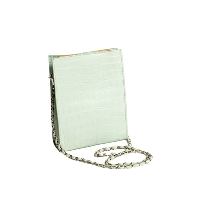 Rectangle Alligator Purse