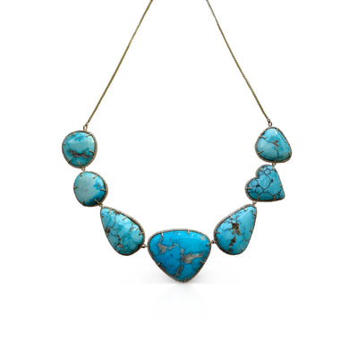 14k South Hill Turquoise Choker