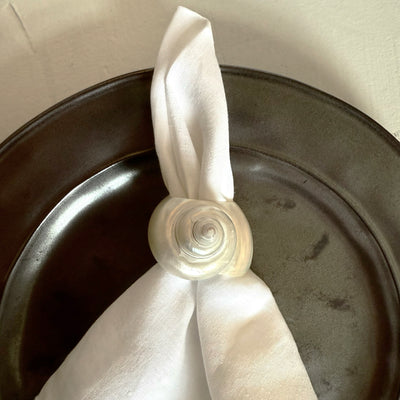 Natural Shell Napkin Ring (set of 4)