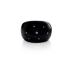 Wood + Scattered Diamond Cuff