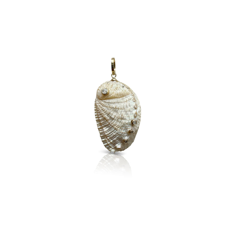 14k Abalone Shell Pendant