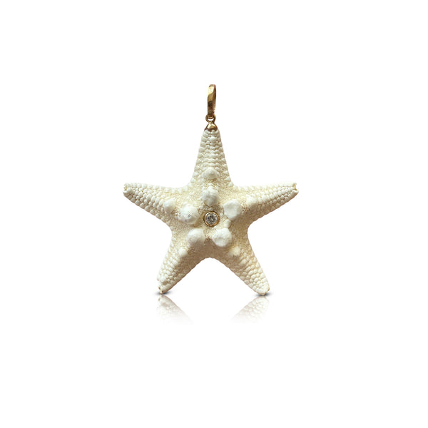 14k Starfish Pendant