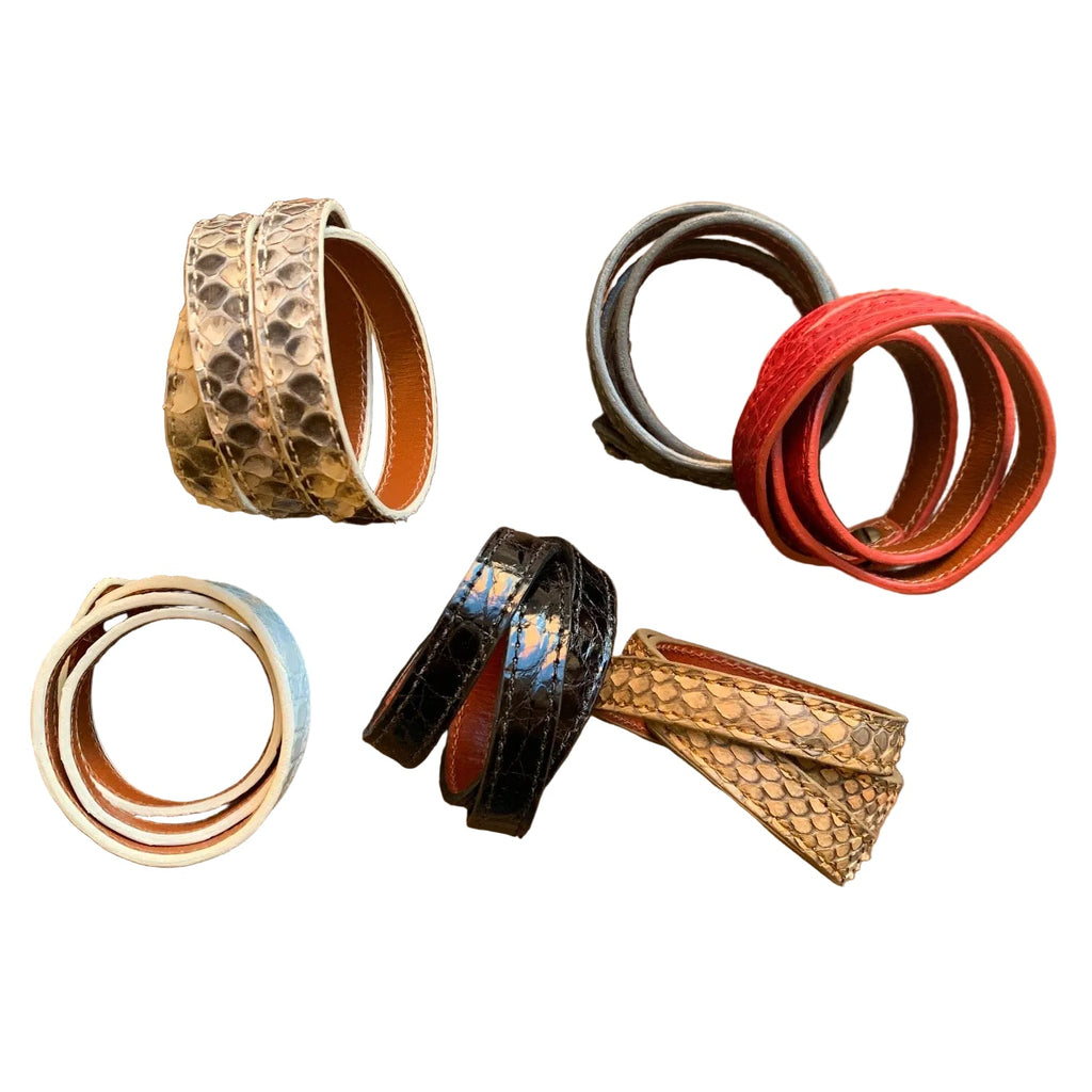 2 in 1 Hat Band and Triple Wrap Bracelet