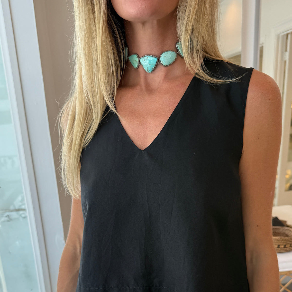 Kingman Turquoise Choker 3