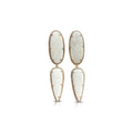 14k Scolecite Double Drop Earrings
