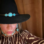 Turquoise Hat Band Slide
