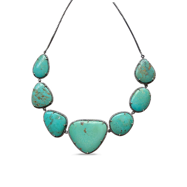 Blue View Turquoise Choker