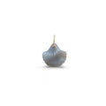 14k Sapphire Small Laguna Agate Carved Shell Charm