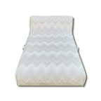 Luxe Linen-Like Inflatable Pool Lounge-Oyster Zag