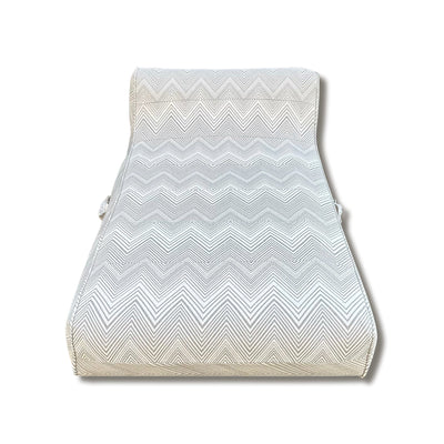 Luxe Linen-Like Inflatable Pool Lounge-Oyster Zag
