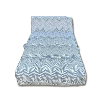 Luxe Linen-Like Inflatable Pool Lounge-Charcoal Zag