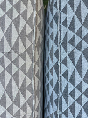 Luxe Linen-Like Inflatable Pool Lounge-Oyster Abstract