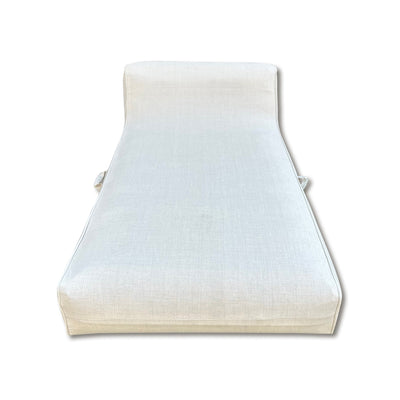 Luxe Linen-Like Inflatable Pool Lounge-Oyster Linen