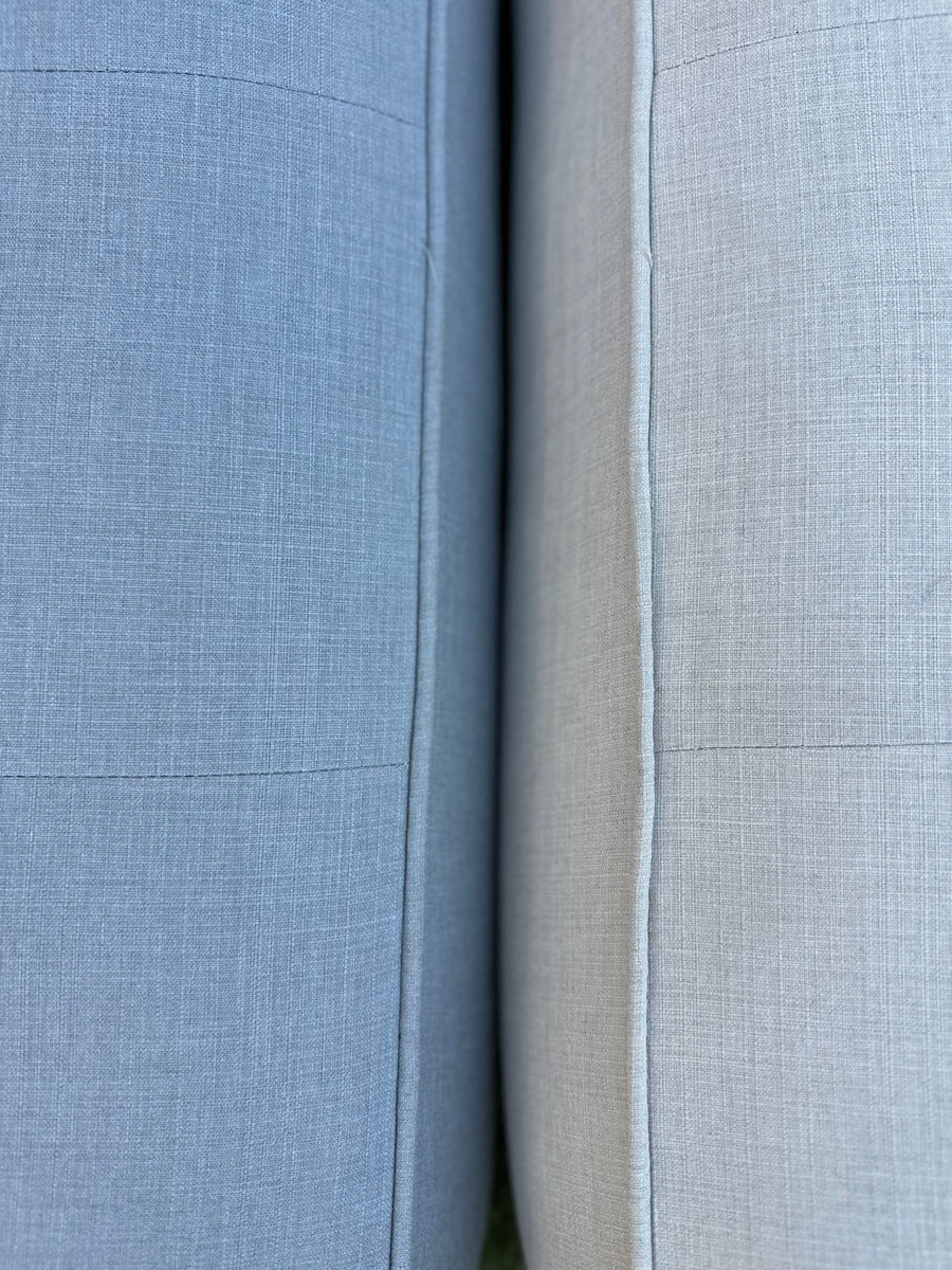 Luxe Linen-Like Inflatable Pool Lounge-Charcoal Linen