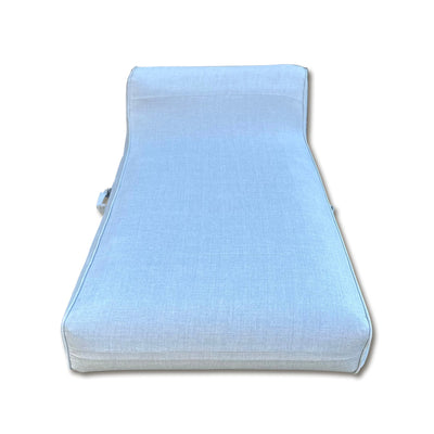 Luxe Linen-Like Inflatable Pool Lounge-Charcoal Linen