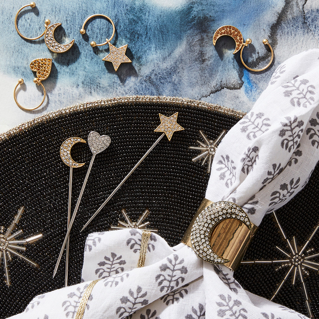 Celestial wine charms