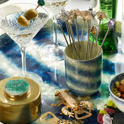 Shell cocktail picks