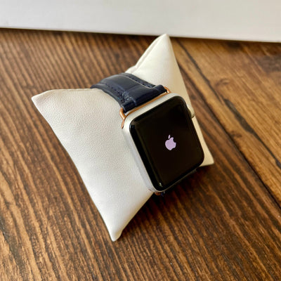 Apple Watch Band, Navy Alligator