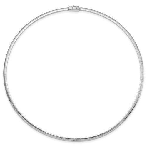 Omega Reversible 14k White and Yellow Gold Necklace