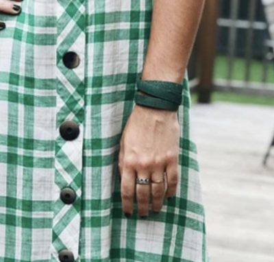 2 in 1 Hat Band and Triple Wrap Bracelet