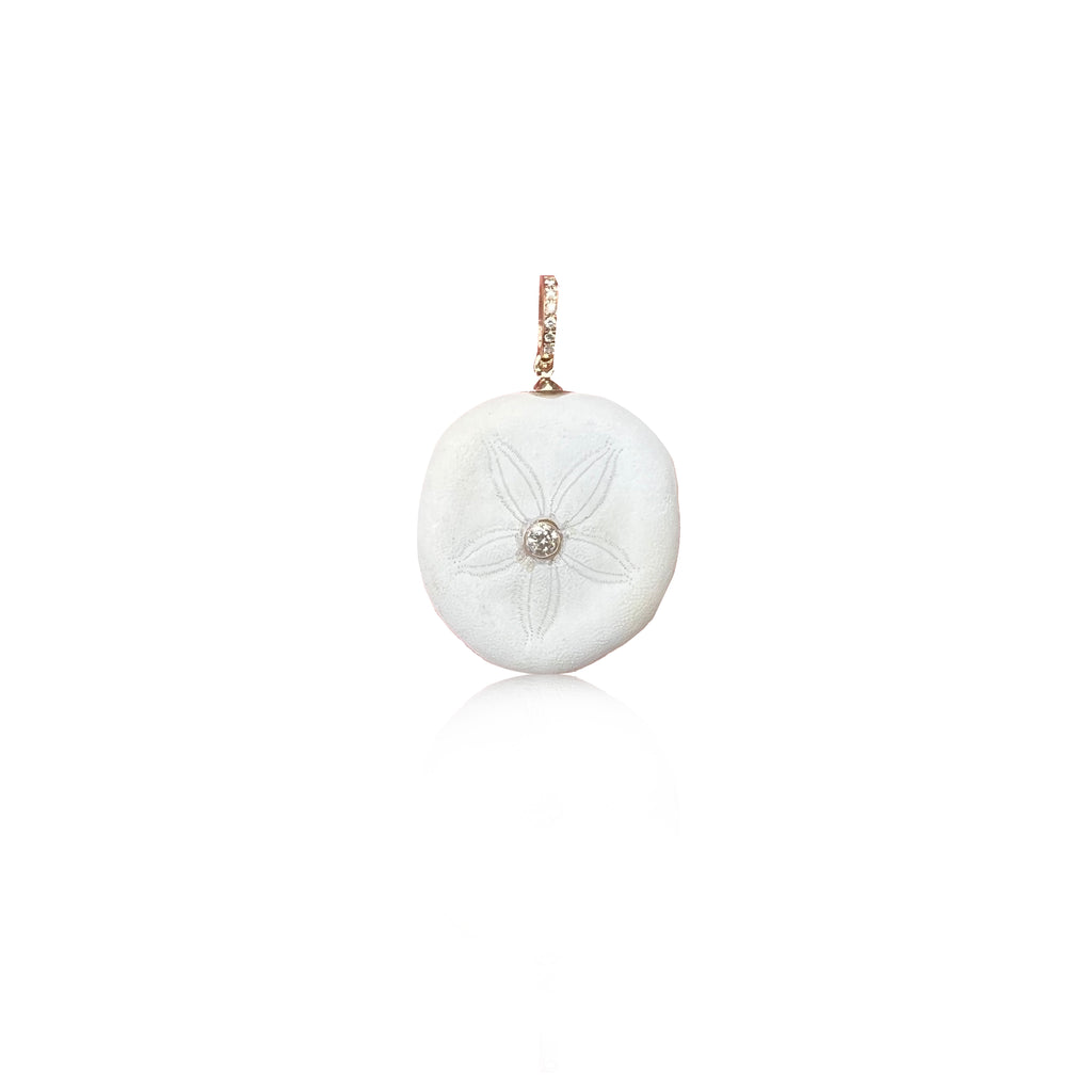 14k Sand Dollar Charm