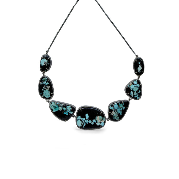 Shungite Turquoise Choker 2