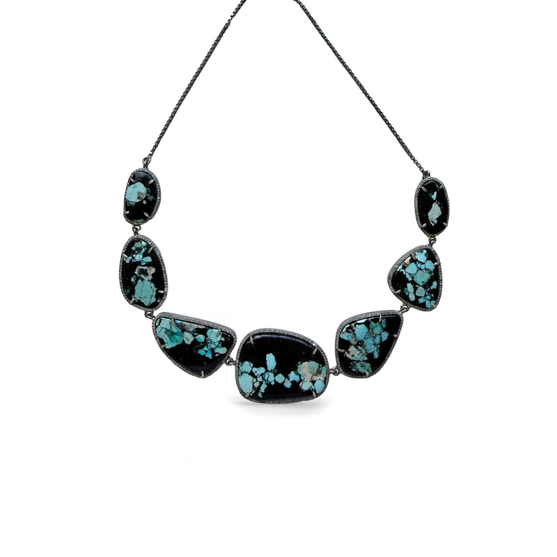 Shungite Turquoise Choker 2